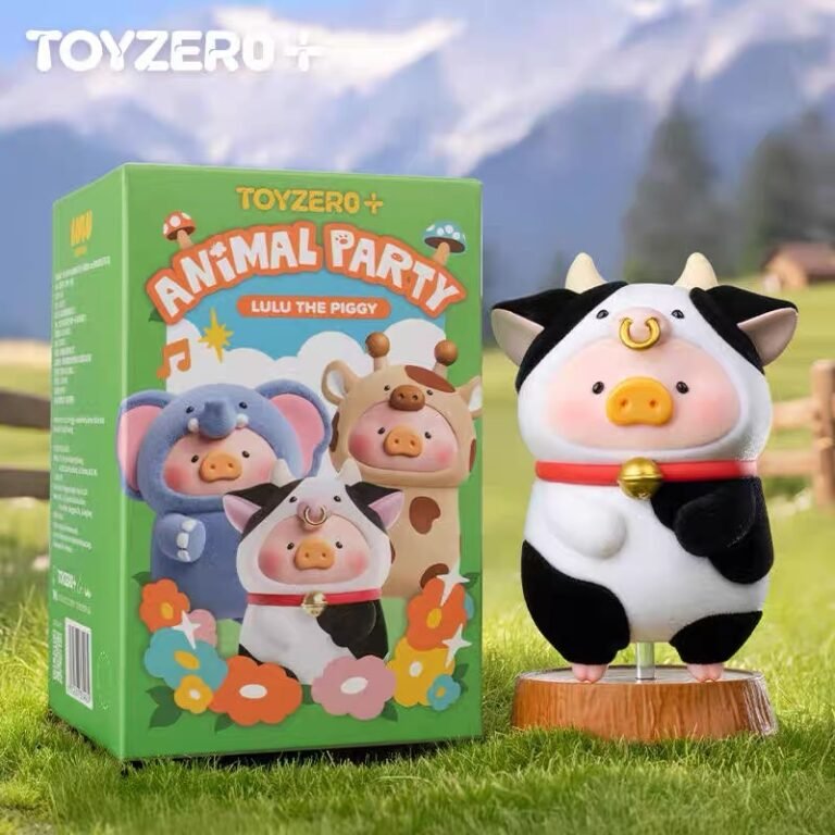 正版LULU猪动物派对系列盲盒