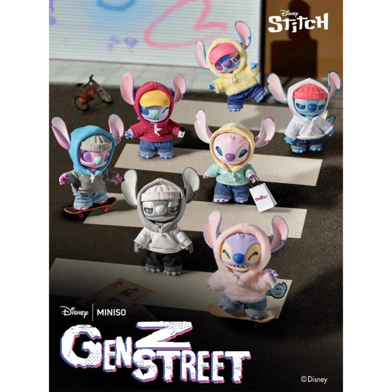 正版STITCH GenZ街头系列盲盒挂件